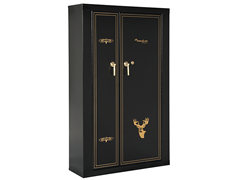 16-Gun Metal Cabinet with Storage