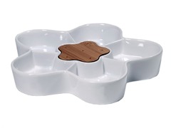 5 Section Flower Server