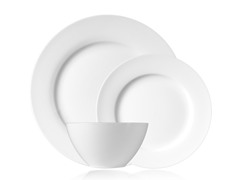 Luigi Bormioli White12pc Dinnerware