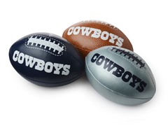 Dallas Cowboys Mini Footballs 3-Pack