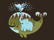 Elephicanswim