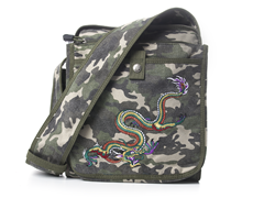 Olive Camo Messenger Bag