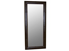 Egeus Brown Leather Frame Floor Mirror