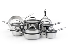 KitchenAid 12pc Stainless Cookware Set