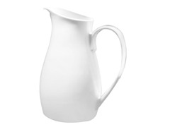 Luigi Bormioli White Porcelain Pitcher