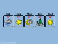 Tuesday is gonna be rough