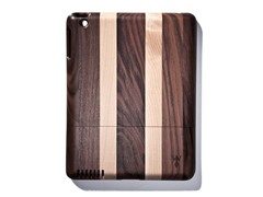Walnut Lt. Stripes Cover for iPad 2 & 3