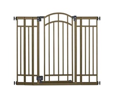 Decorative Walk-Thru Metal Gate