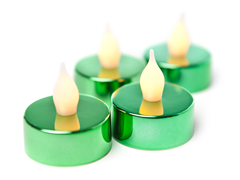 Westinghouse 16-Pc Green LED Tealights