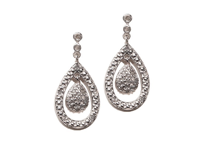 Edgewater Quarter-Carat Diamond Drop Earrings