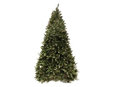 Douglas Fir Tree 12' Prelit Clear