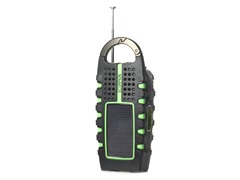 Solar USB Charger and Weatherband Radio