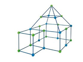 Discovery Kids Construction Fort
