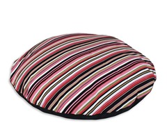 Beach Umbrella Black Round Pet Bed