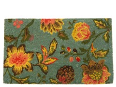 Coir Mat Mist Blue