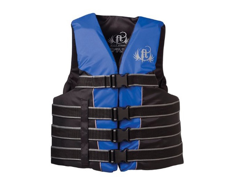 Full Throttle Nylon Water Vest, Blue