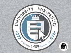 University Wikipedius Zip-Up Hoodie