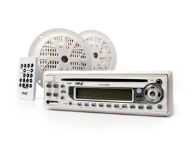Pyle Marine CD Speaker Package