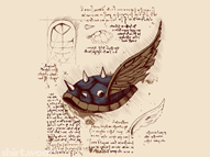 To the Top in the Style of Da Vinci