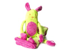 Elegant Baby Blanket & Toy - Bunny