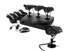 8CH DVR Security System w/ 500GB HD