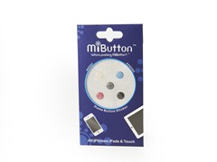 Apple Home Button Sticker - Glitter Dark