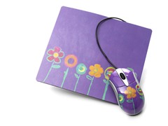 Flowers Mousepad Set