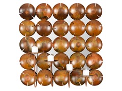 Coco-Shells Square Votive Wall Décor