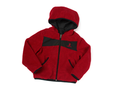 Red Reversible Sherpa Jacket