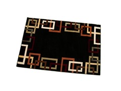 Syntax 7'9" x 9'9" Area Rug - Black
