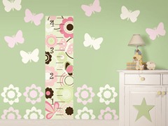 Butterfly Flower Growth Chart Kit