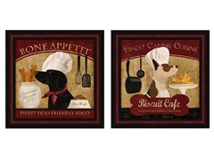 Chef Dogs Set of 2