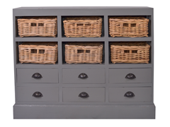 Nantucket Chest - Dark Gray