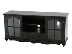 SEI Coventry Large TV Console - Black