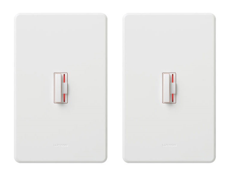 Lutron Ceana 600-Watt Dimmers, 2 Packs