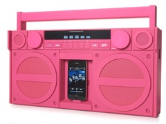 Portable Stereo Boombox for iPhone/iPod