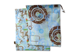 Blue Large Wet Bags - 2 Pack
