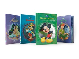 Disney Die-Cut Story Books 4-Pack