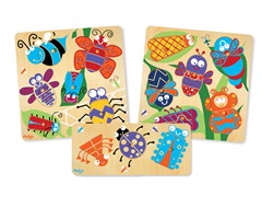P'Kolino Bug Set - 3 Puzzles
