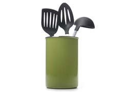 Metal Utensil Holder - Lime