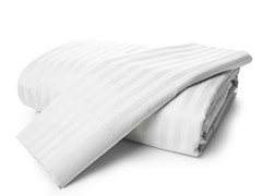 800TC Egyptian Cotton- White Stripe-King