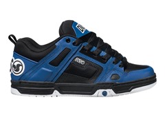 Comanche Skate - Black/Blue Leather