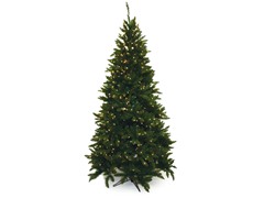 Allegheny Fir Tree 7'5" Prelit Clear