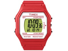 Timex Unisex Digitals Jumbo Watch - Red