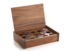 Acacia Wood Presentation K-Cup Box