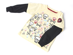 Yellow Skulls Shirt