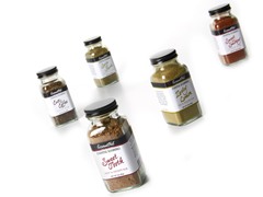 Gourmet Nut Spice Rubs, Set of 5