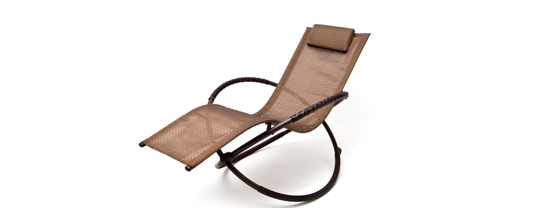 Luis Orbital Zero Gravity Lounger with Weather Proof, Fade-resistant Design