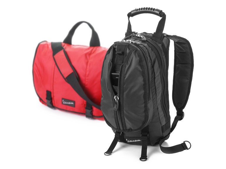 Vespa City Backpack or Messenger Bag
