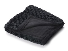Posh 50x60 Throw-Black